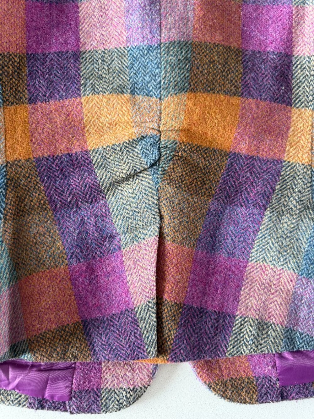 CAbi Plaid Wool Blend Blazer - Picture 7 of 9